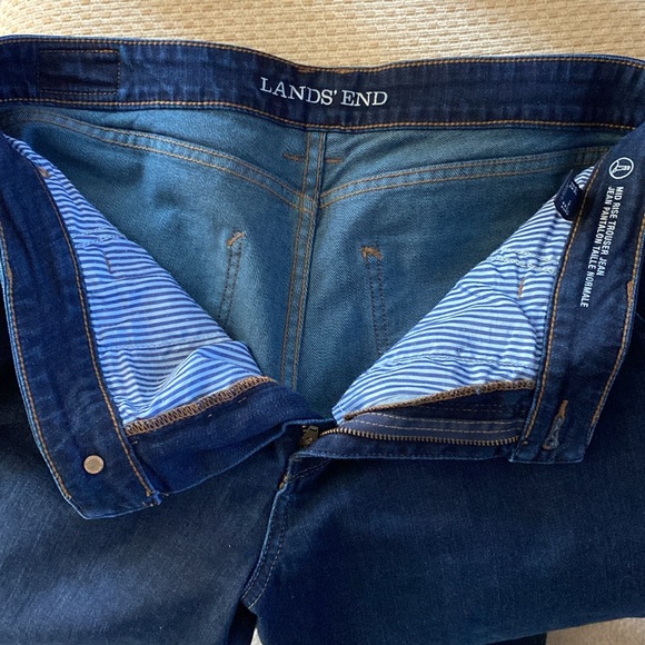 Lands End Wide Leg Jeans - Picture 4 of 5